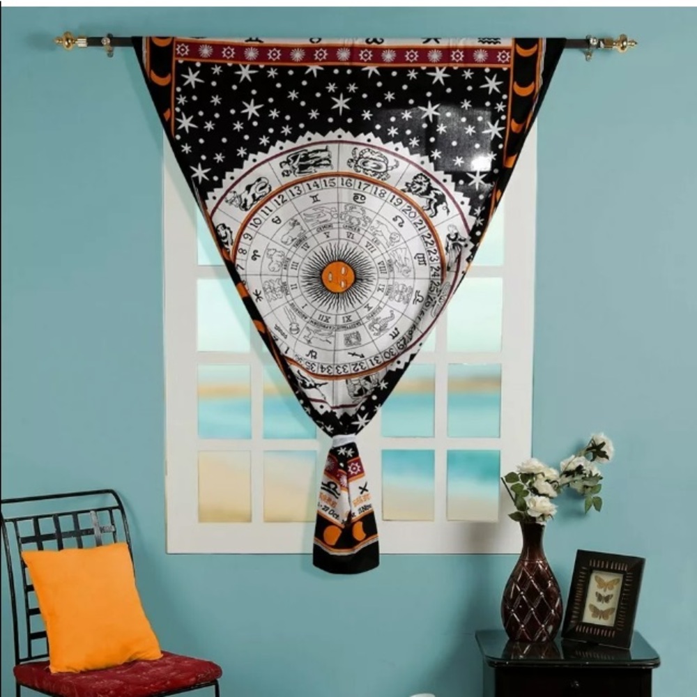 Gypsy Rose Zodiac Tapestry Wall Hanging Bedspread